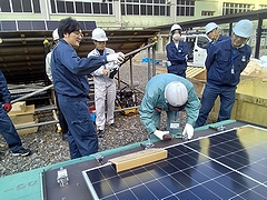 「実地訓練の様子」の画像