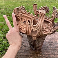 「レンタル火焔土器」の画像