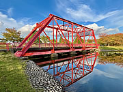 「旧越路橋（越路河川公園内）」の画像