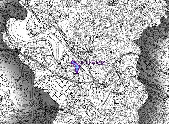 「川口都市計画区域　地区計画指定箇所位置図」の画像