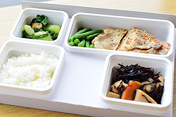 「体験後は、タニタ食堂メニューのお昼ご飯」の画像