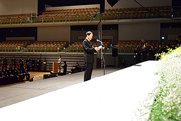 「新潟県中越大震災10周年合同追悼式を開催」の画像