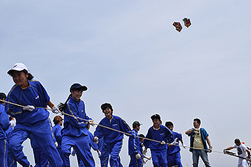 「中之島中学校の１年生は、地絡めを体験」の画像