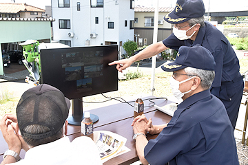 「「市の発信があったら避難などの対応をお願いします」と呼び掛け」の画像