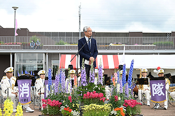 「磯田市長の宣言で開会」の画像