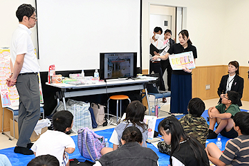「中島小学校6年生を対象に防災講座も開催」の画像1