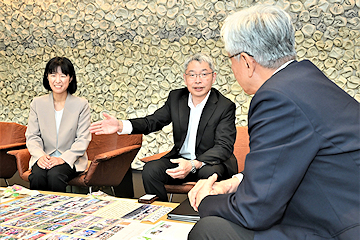 「代表の山田活基さん」の画像